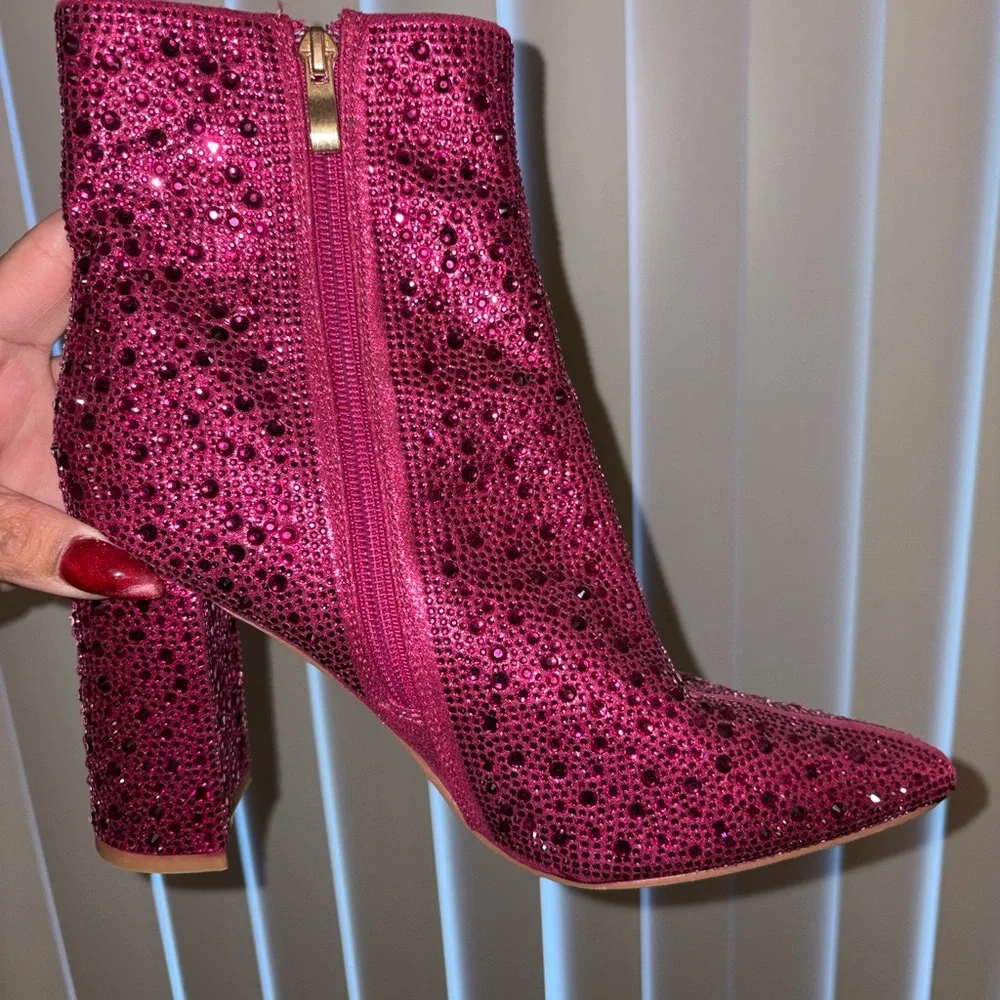 Miss Lola Beyeza Pink Botties - Picture 4 of 8